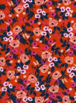 (Rifle Paper Co) Wonderland Rayon, Paint Roses Rayon in Orange