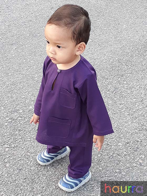 haurra-baju-melayu-johor-kanak-kanak Baju Melayu Johor Kanak-Kanak - PDF Pattern (by Haurra Sewing) - Image 1