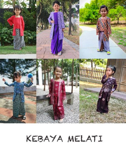 Kebaya Melati Kids  PDF Pattern (by Haurra Sewing)