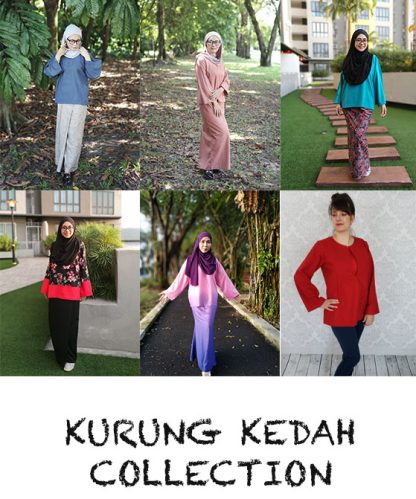 Kurung Kedah Collection  PDF Pattern (by Haurra Sewing)