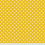 (Tula Pink) True Colors Pom Poms & Stripes, Pom Poms In Marigold