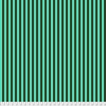 (Tula Pink) True Colors Pom Poms & Stripes, Tent Stripe In Fern