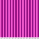 (Tula Pink) True Colors Pom Poms & Stripes, Tent Stripe In Foxglove