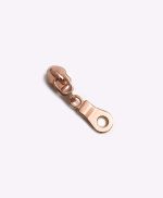 shambijoux zipper pull donut rose gold
