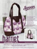 Harriet Expandable Tote - PDF Pattern (by Swoon Patterns)