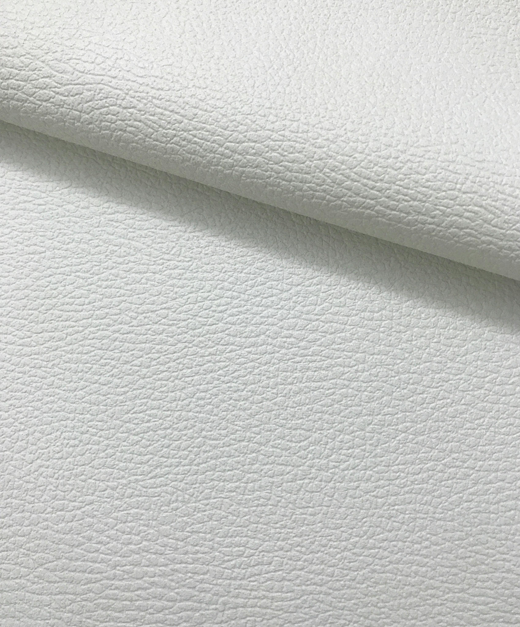 PVC Leather in White 0.70mm PVC Leather in White 0.70 mm thickness - Image 1