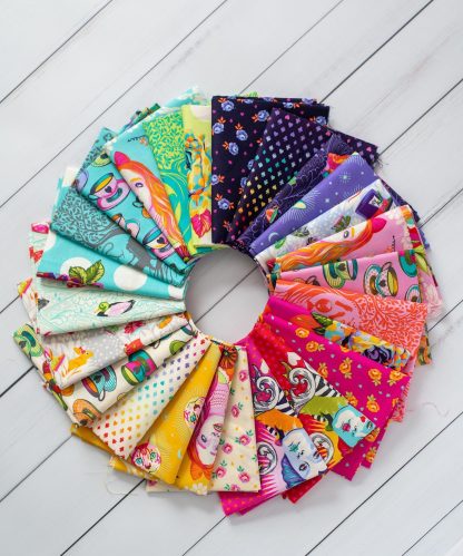 Tula Pink Curiouser Fan Stacked