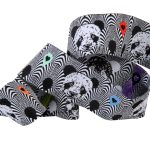 (Tula Pink Ribbons) Linework, Pandas Lovers 1 1/2" - Image 4