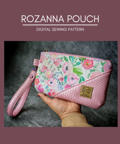 Rozanna Pouch English Version – PDF Pattern (by Izza Zaya)