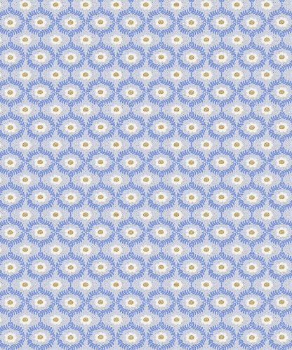 (Rifle Paper Co.) Vintage Garden, Emma in Light Blue Metallic