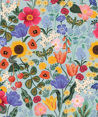 (Rifle Paper Co.) Curio, Blossom in Light Blue