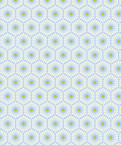(Tula Pink) Besties, Daisy Chain in Bluebell