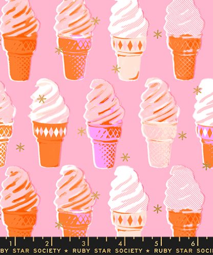 (Melody Miller) Best Day Ever, Ice Cream in Posy Metallic