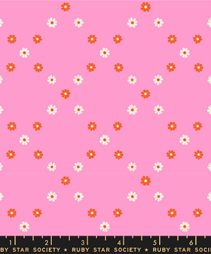 (Melody Miller) Best Day Ever, Diamond Flowers in Flamingo